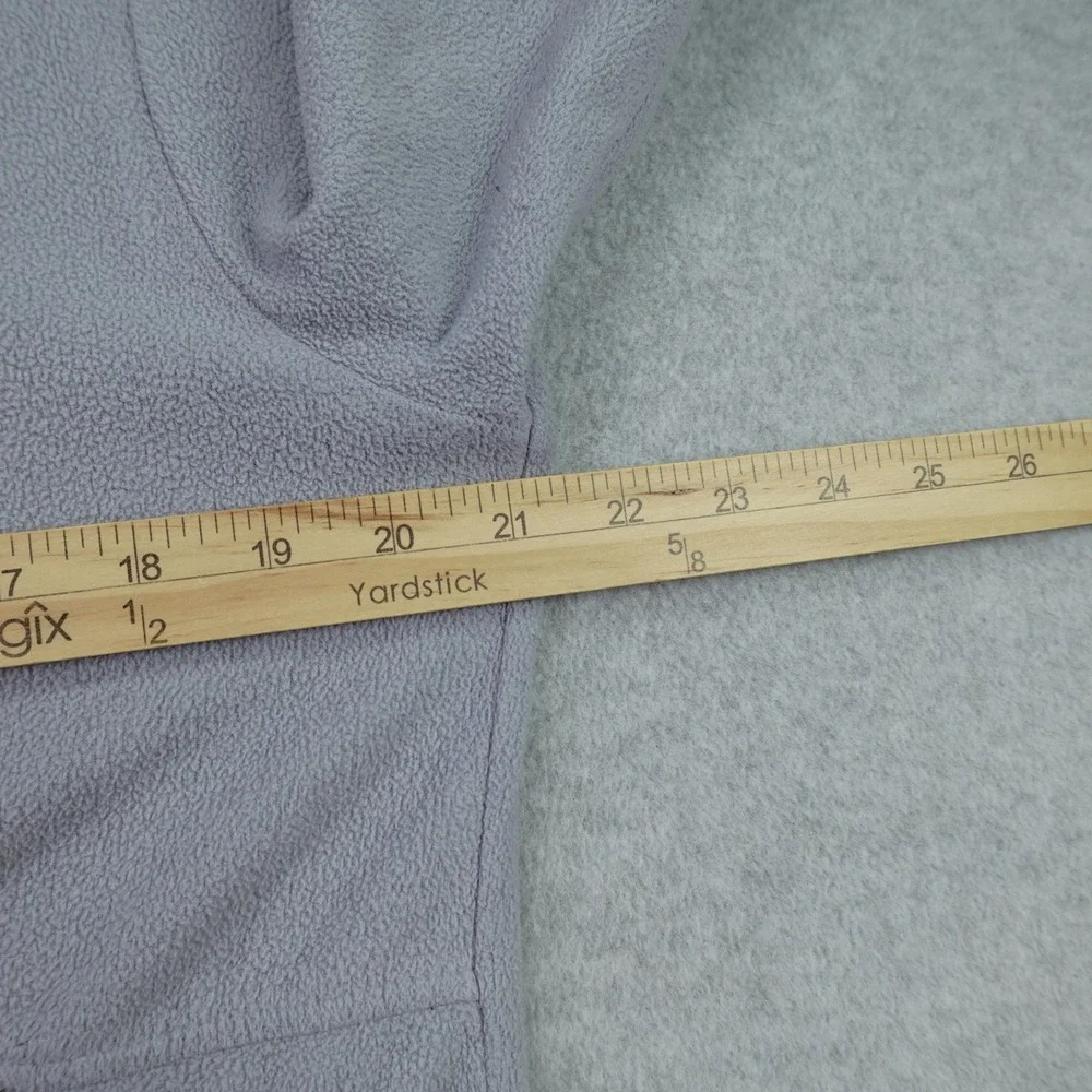 The North Face Jacket Mens Medium Gray Casual Full Zip Fleece Outdoor